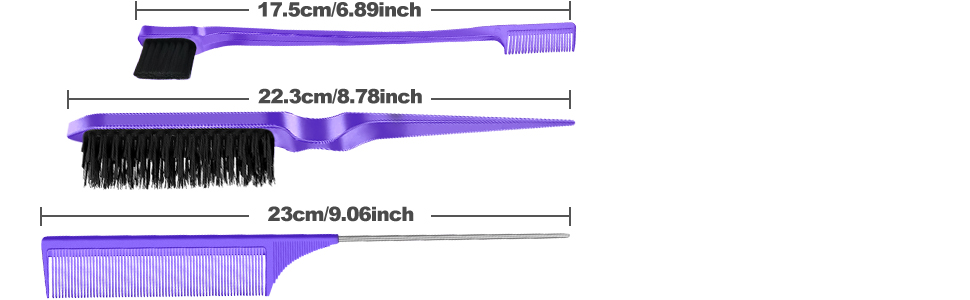 Щітка для кучерявого волосся (фіолетова)