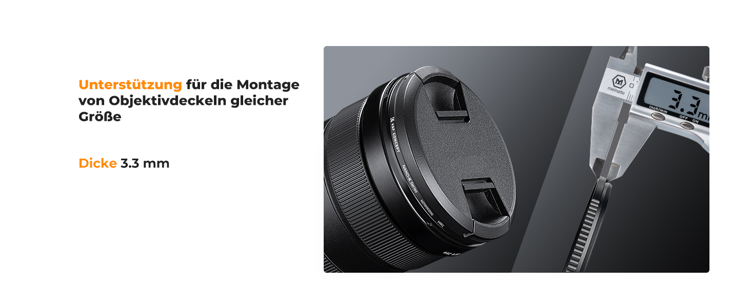 Фільтр K&F Concept Nano-X Serie 82mm ND1000000 - нейтральний фільтр (20 ступенів затемнення) для фотографії небесних явищ