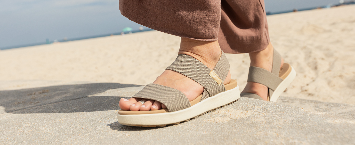Сандалі Keen Elle Backstrap жіночі чорні, 39 EU - оригінальні босоніжки для активного відпочинку