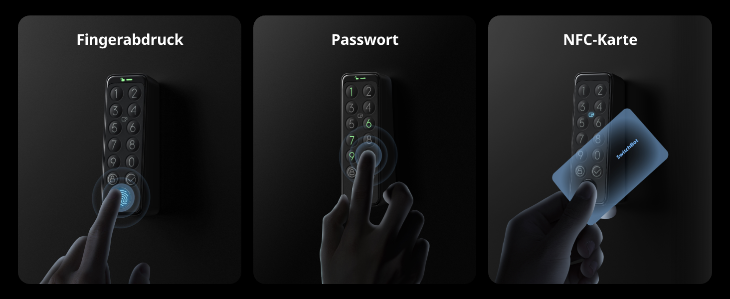 Розумний замок SwitchBot WALN Smart Lock Pro для вхідних дверей, електронний дверний замок з керуванням через додаток, підтримка Matter, Alexa, Google, швидке встановлення