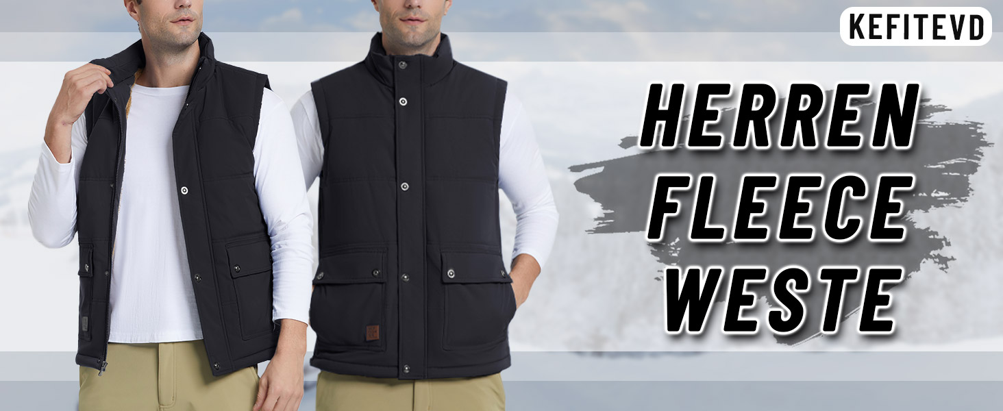 Тепла чоловіча жилетка KEFITEVD на осінь/зиму: комфорт та стиль для полювання та роботи (Хакі, розмір L)