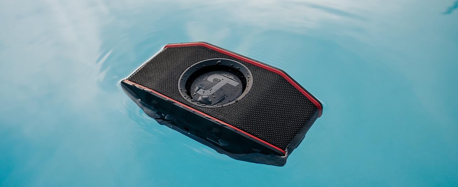Портативна Bluetooth-колонка Teufel ROCKSTER GO 2 для вулиці, сіро-чорна