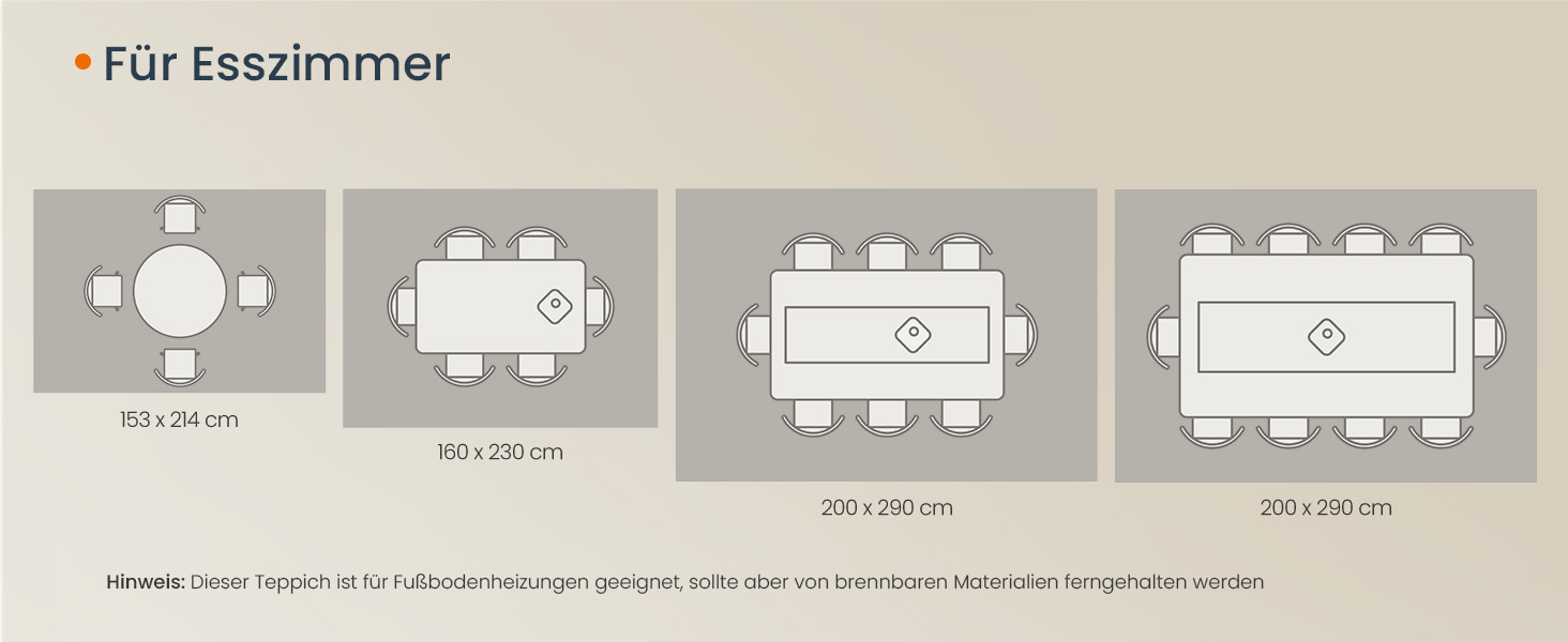 Килимок SONGMICS HOME Vintage, 120x170 см, для вітальні, спальні, кухні, коридору, їдальні, миючий, з антиковзаючим покриттям, TAR032G01 (Cappuccinobeige, 200B x 290L см)