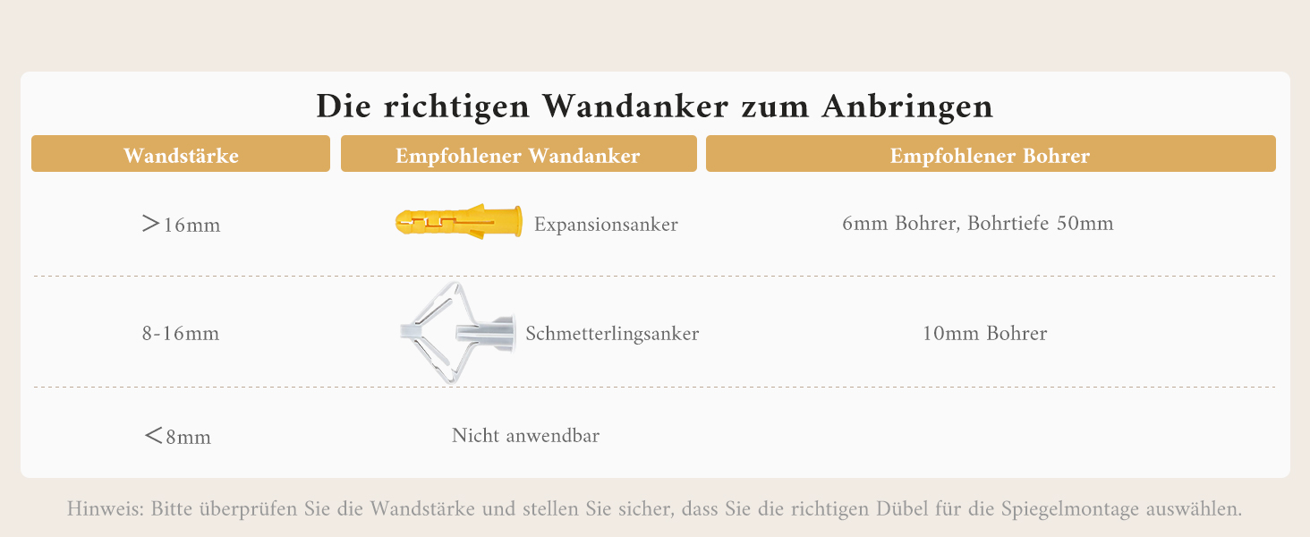 Дзеркало для ванної кімнати TETOTE з підсвічуванням 50x70 см, без рами, LED, сенсорне керування, 3 кольори, регулювання яскравості, пам'ять, 70 см x 50 см