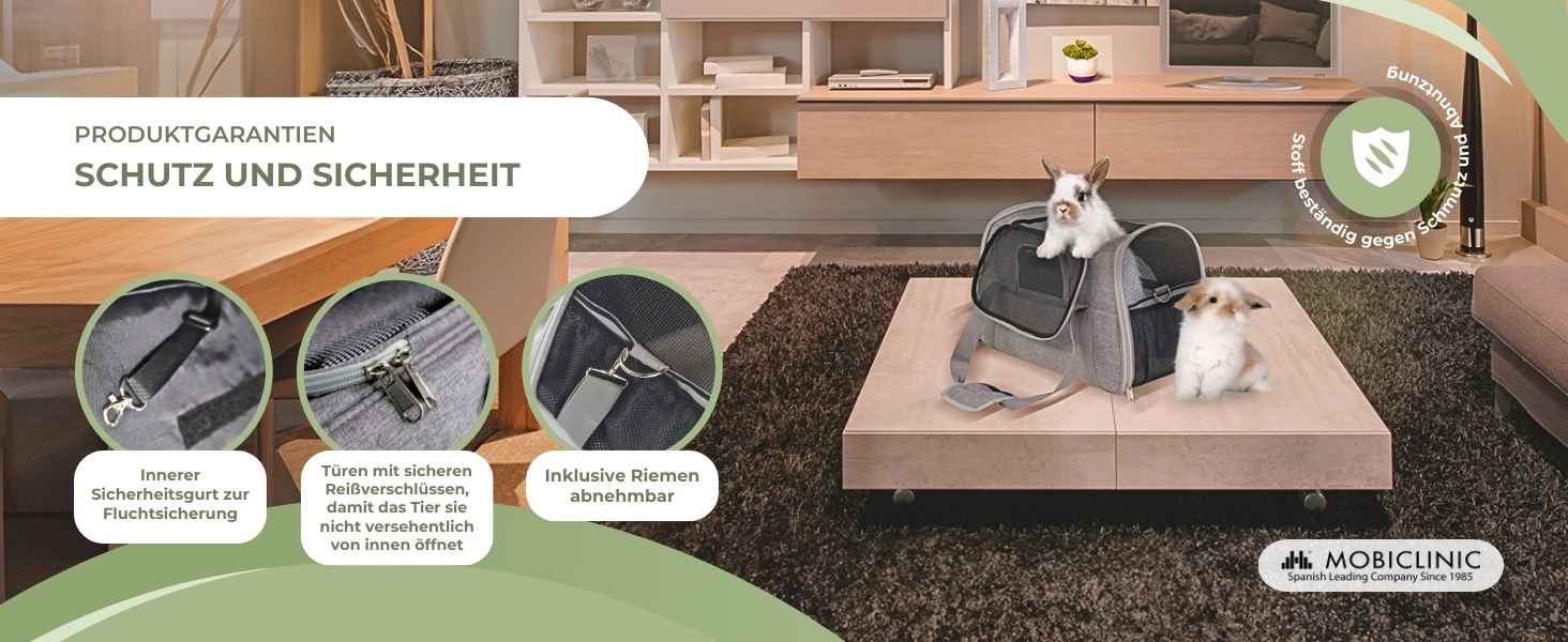 Рюкзак-переноска для тварин Mobiclinic® Pets: складний, з вентиляцією, з мискою та сумкою, багатофункціональний, регульований, 37x29x37x5 см