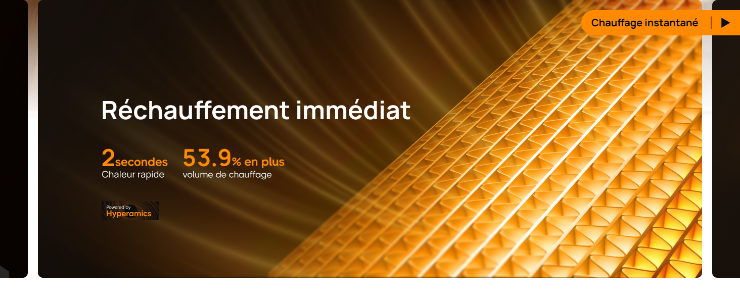 Електричний обігрівач DREO Keramik Heater 416, 1500W: керамічний, для спальні, з захистом від перегріву та перекидання, термостат, дитячий замок, енергозбереження, тихий, таймер 12 годин, кілька режимів, чорний