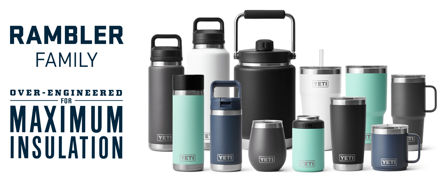 YETI Rambler Stackable Cup with MagSlider Lid - White, 16 oz