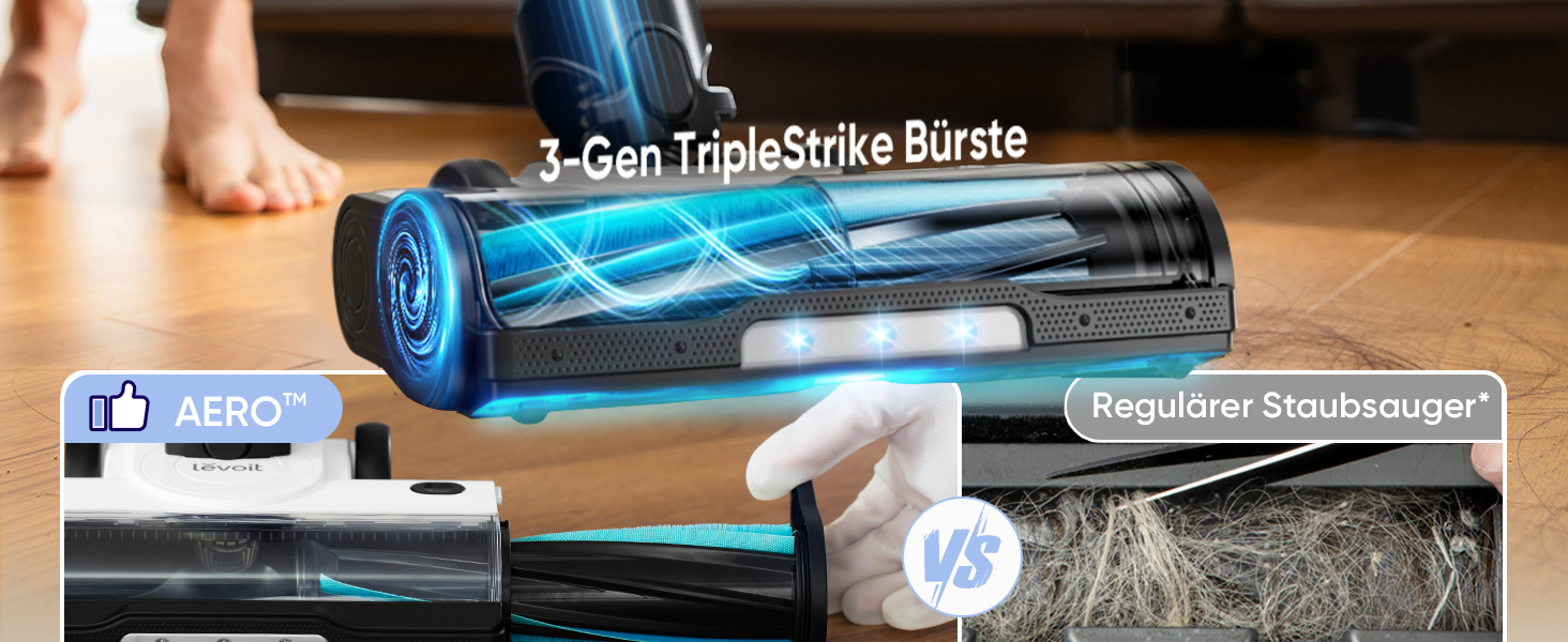 Бездротовий пилосос Levoit LVAC-200 MAX: для дому, авто, тварин, HEPA-фільтр