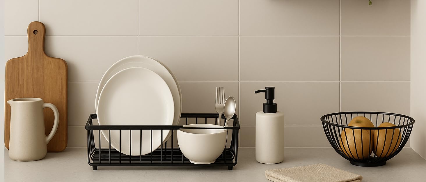 Набір аксесуарів для ванної кімнати Bathlux, 6 шт. - сучасний дизайн, рожевий