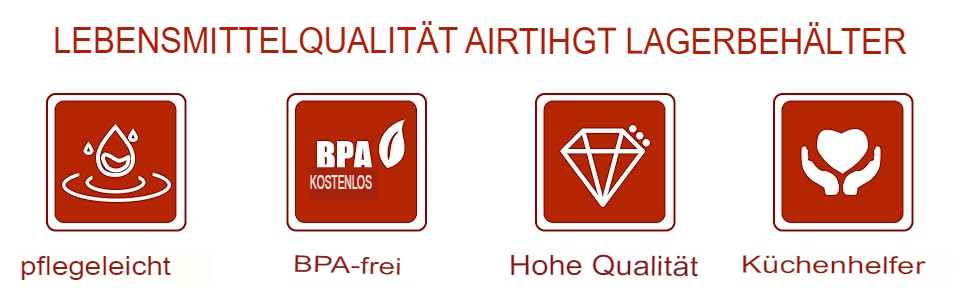 Набір контейнерів для зберігання Skroam (24 шт.), BPA-free, для крупи, цукру, борошна, з етикетками (чорний)