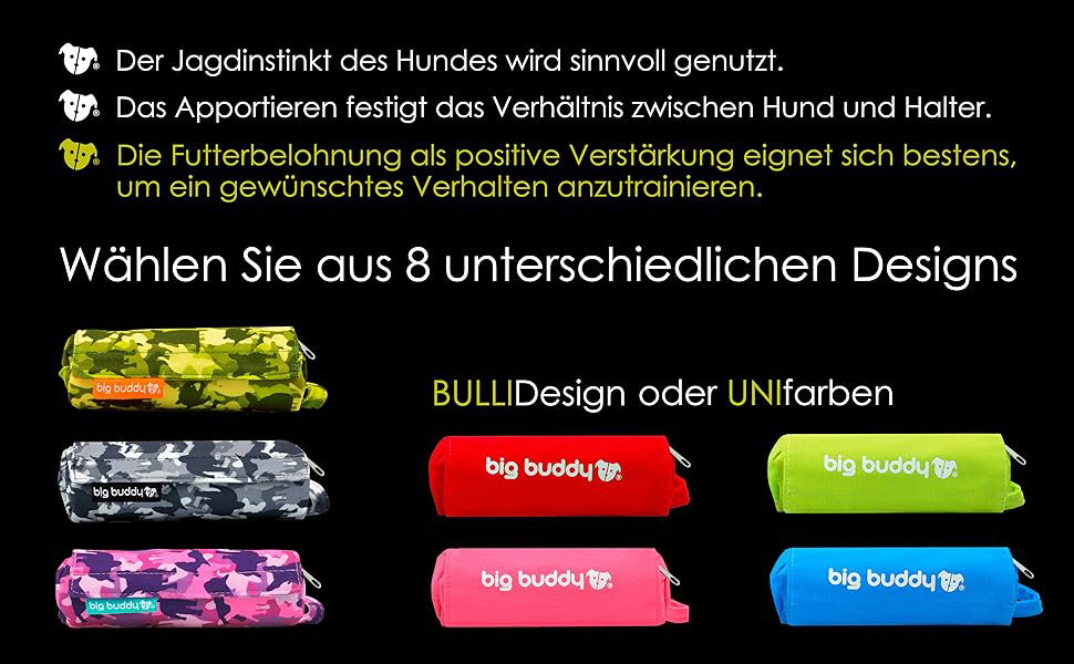 Big Buddy® Futterdummy для собак: мішок для ласощів, тренування, аджиліті, виховання. Міцний