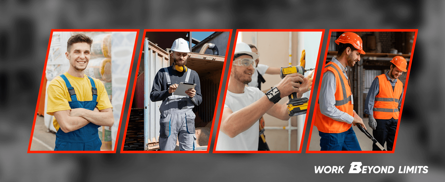 Черевики робочі зимові чоловічі BWOLF GRIZZLY S3, водонепроникні, оліостійкі, антиковзаючі, з Reflect-технологією та ергономічною підошвою, 40 EU, чорні