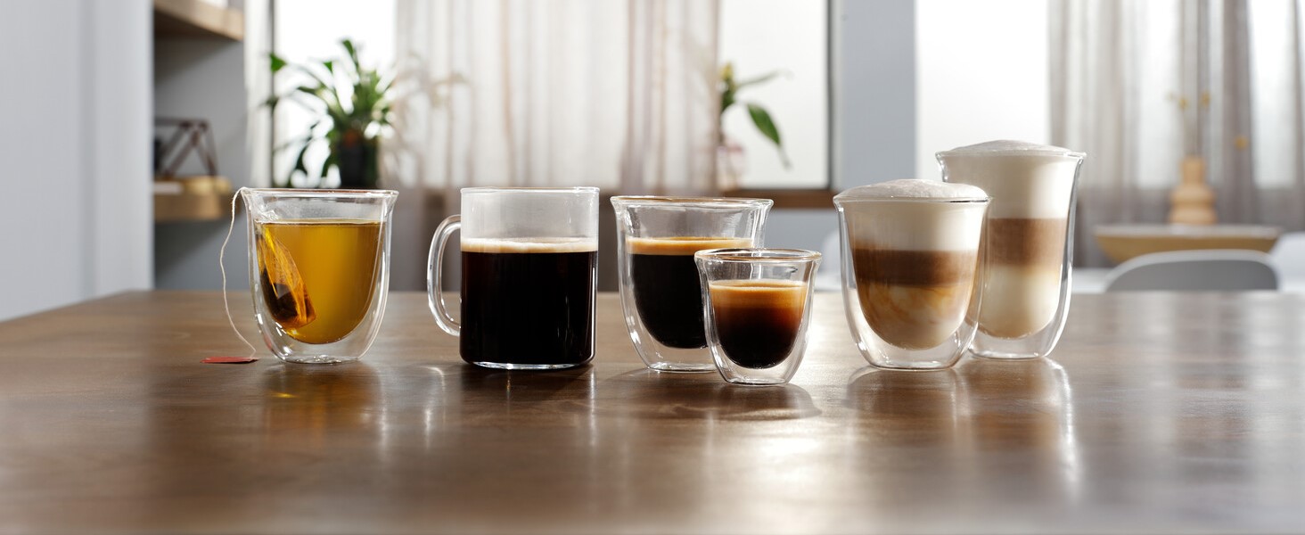 Кавомашина De'Longhi Magnifica Evo ECAM 292.81.B з LatteCrema, 7 прямих кнопок, 2-купові, чорна