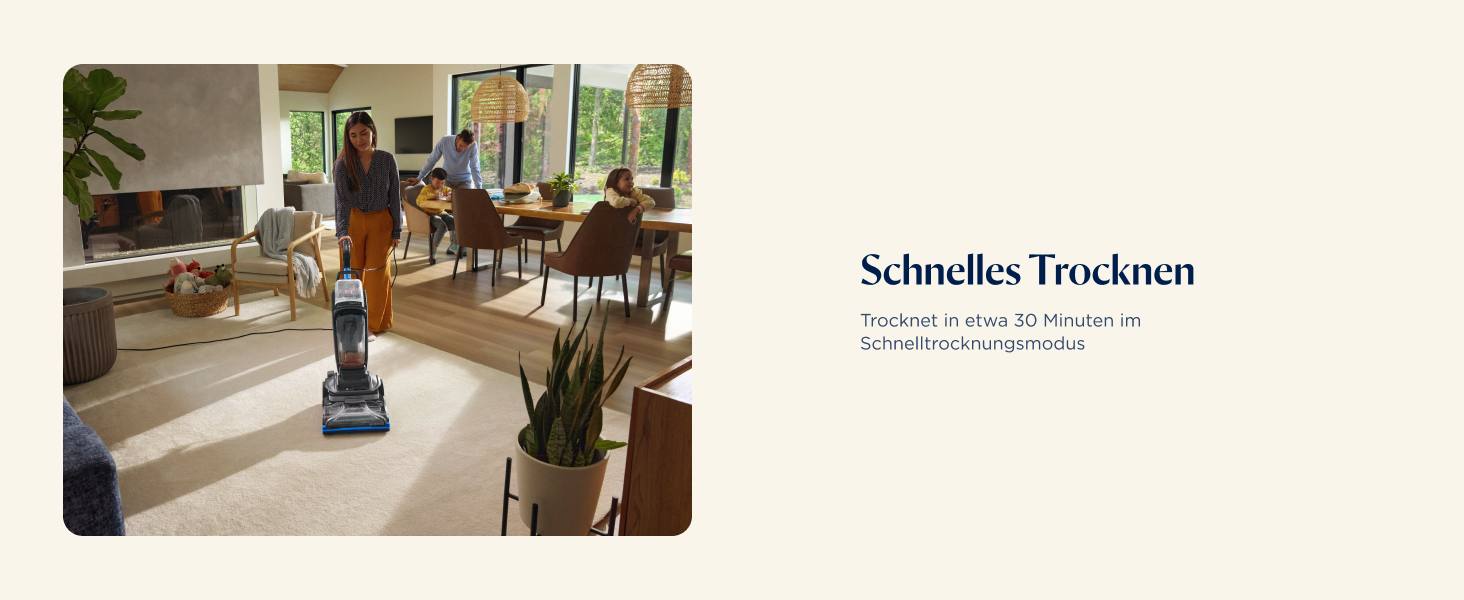 BISSELL Revolution HydroSteam: професійний мийний пилосос для килимів з парою, 1300W, 3670N