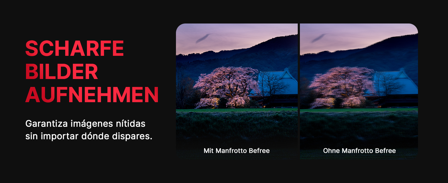 Штатив Manfrotto Befree Advanced для Sony Alpha з кріпленням Arca-Swiss - MKBFRLA-BH