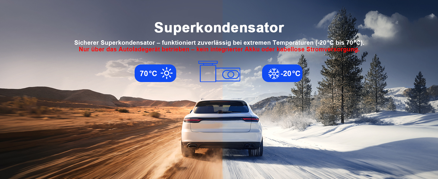 Відеореєстратор Avylet 4K+1080P з двома камерами (передня та задня), Wi-Fi, GPS, IPS дисплеєм, паркувальною функцією, Super Night Vision, WDR, 170° кутом огляду, G-сенсором, підтримка карт пам'яті до 256GB