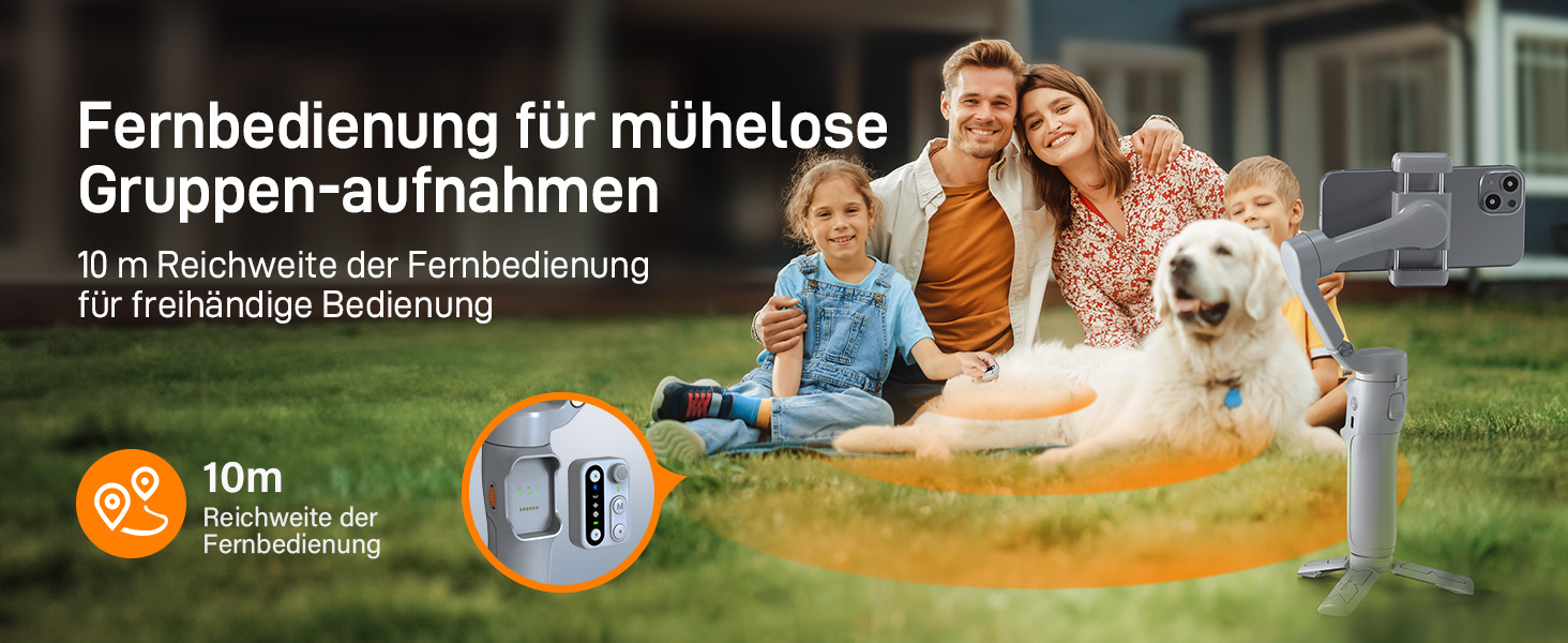 Hohem iSteady X3 SE - Стабілізатор для смартфона, 3-осьовий, сірий. Ідеально для Vlogging, Selfie та подорожей. 11 годин роботи від акумулятора.