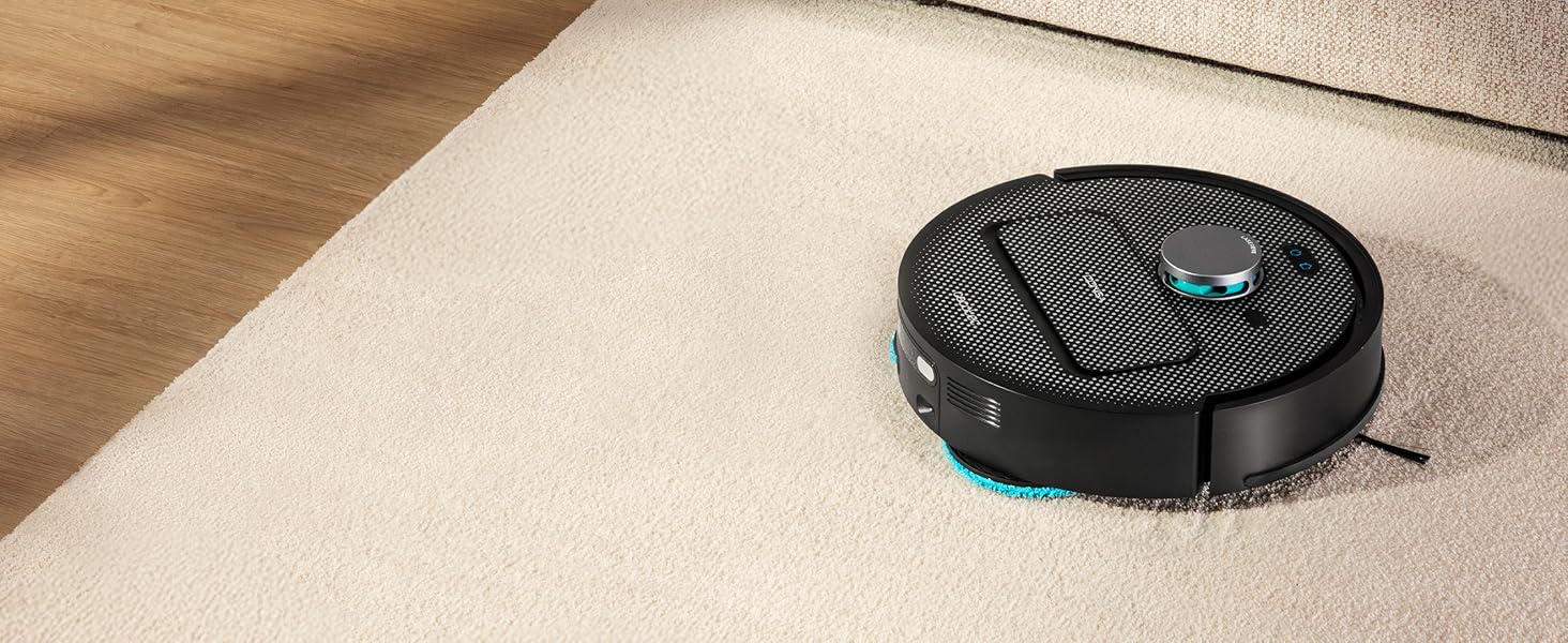 Робот-пилосос та робот-мийник Cecotec Conga X50 X-Treme з автопорожненням та керуванням через додаток. Лазерна навігація, інтелектуальне картографування, 15000Pa, 240хв автономії, знімне моп, база з 3 резервуарами