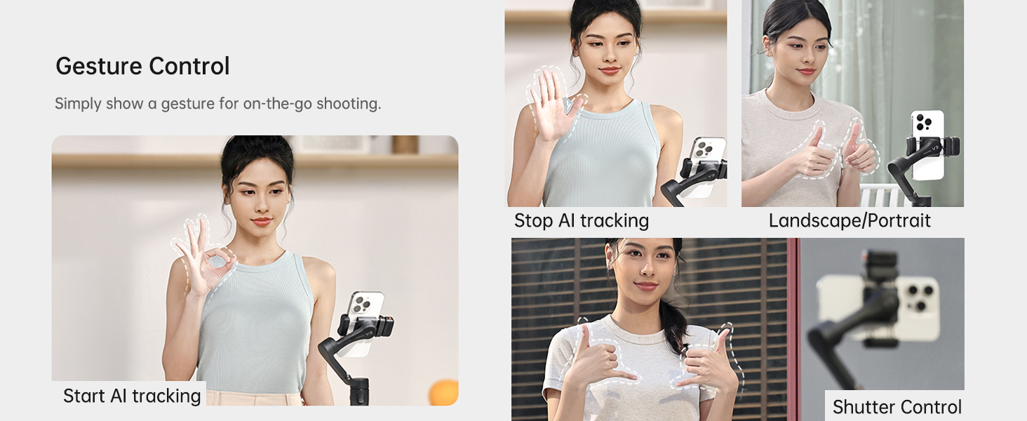 Hohem iSteady V3 – Стабілізатор для смартфона з AI-трекером, магнітним світлом та пультом ДУ
