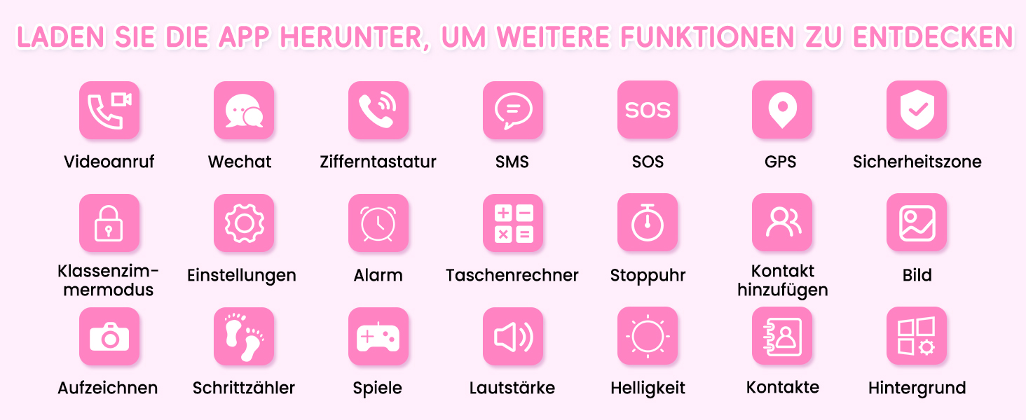 Смарт-годинник Kinder: GPS, Wi-Fi, SOS, дзвінки, ігри, для дітей 4-12 років, чорний