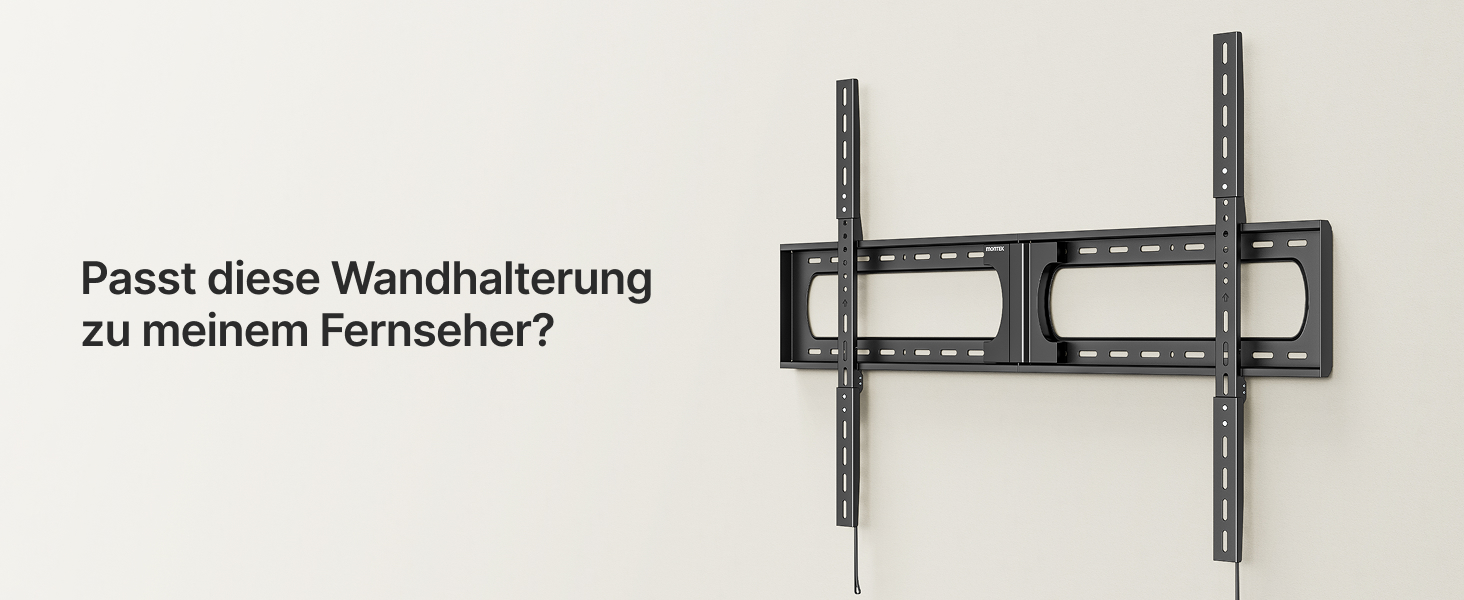 Кріплення для телевізора monTEK Heavy Duty – настінне кріплення для телевізорів 37-140 дюймів, до 136 кг, ультратонкий профіль 32 мм, сумісність з дерев'яними стійками 406/450/600 мм, VESA до 1200x800 мм