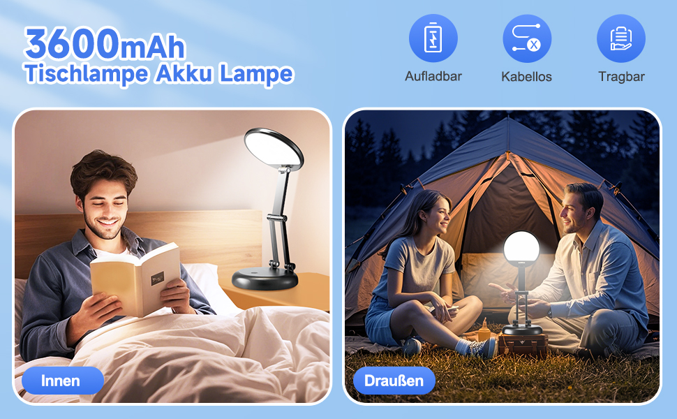 Світлодіодна лампа для читання One Fire 48 LED з USB, 10W адаптер, гнучка, 360°, чорна - нічник для дитячого ліжка