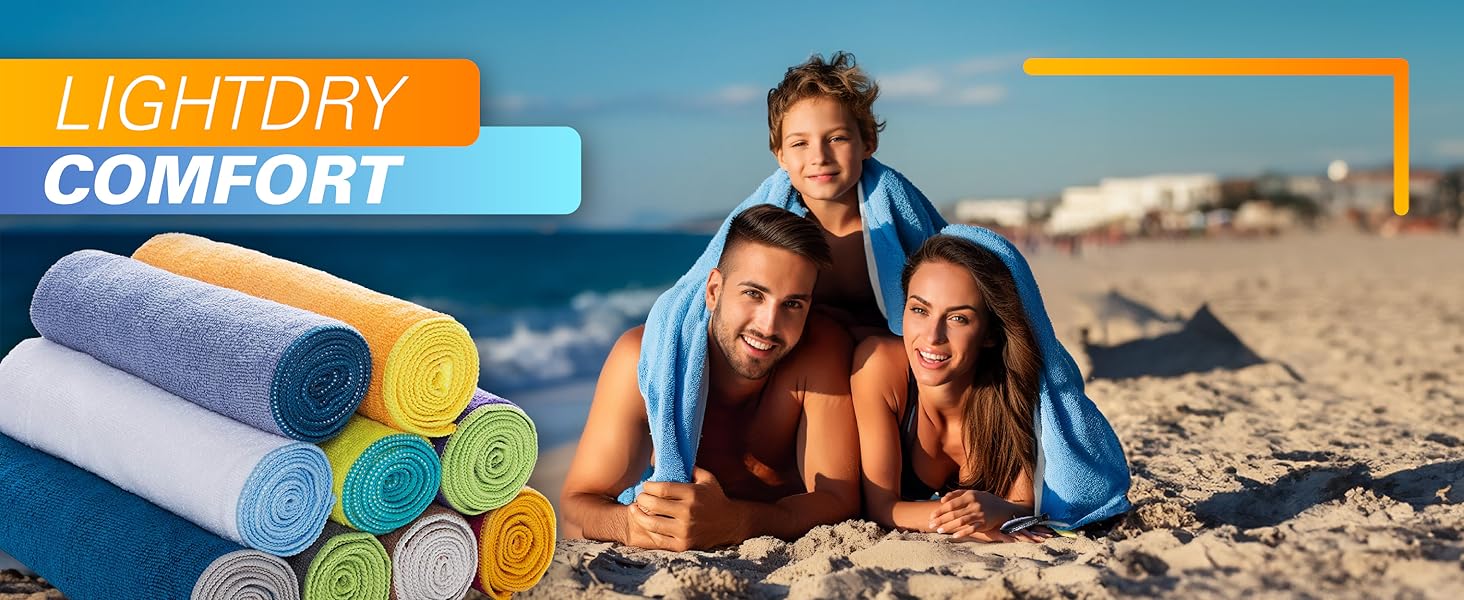 Спортивне рушник LightDry® Original з мікрофібри - туристичне, для подорожей, басейн, спортзал. Швидковисихаюче, антибактеріальне, 120x60 см, антрацит