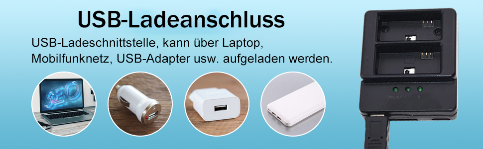 Акумулятор Suptig (2 шт) та подвійний зарядний пристрій для GoPro HERO3 / HERO3+ / AHDBT-301 / AHDBT-302
