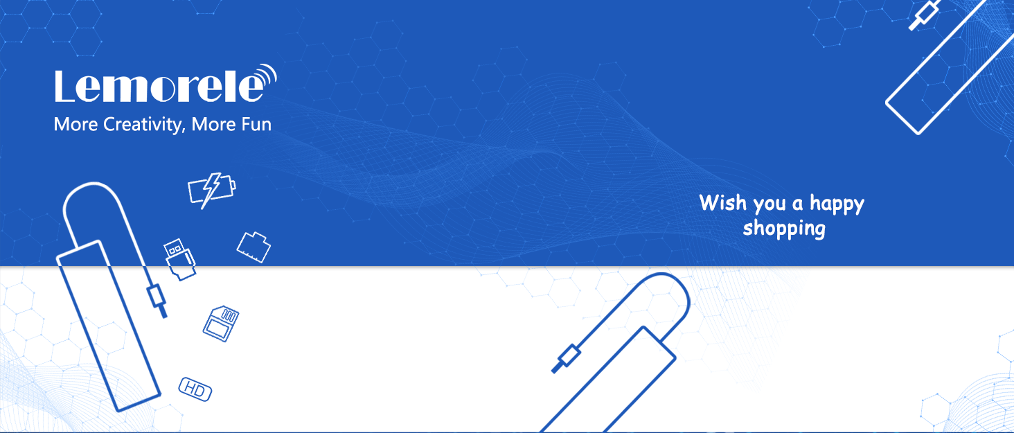 Док-станція Lemorele USB C з хабом 11 в 1: 2*HDMI (4K), 3*USB 3.0/2.0, VGA, PD 100W, SD/TF, для Windows, MacBook, Dell, HP, Lenovo, Surface