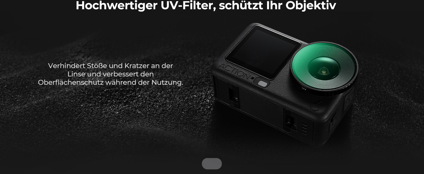 Набір фільтрів K&F Concept ND для DJI Osmo Action 6: ND8, ND16, ND32, ND64 (з покриттям UV)