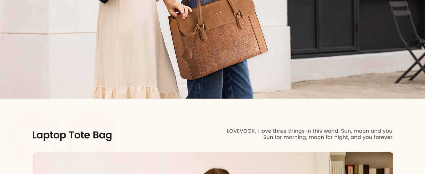 Сумка жіноча LOVEVOOK для ноутбука 15.6
