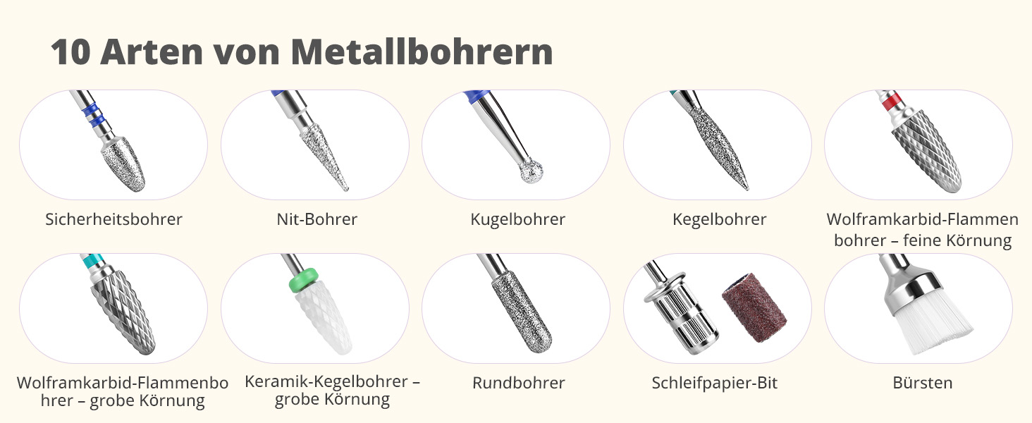 Електричний фрезер для нігтів з педаллю, 45000 об/хв, 45 режимів, LCD дисплей, F/R, для гелю та акрилу