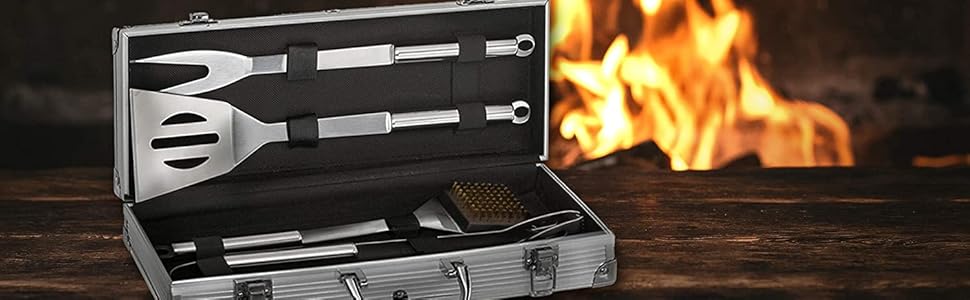 Набір професійного гриль-посуду Dimono® з нержавіючої сталі (5 предметів)