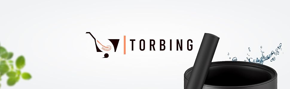 Торбінг Дизайн Туалетний Щітка з Нержавіючої Сталі - Якісна Щітка з Закритим Тримачем - Силіконова Щітка з Ефектом Лотоса - Сучасний Дизайн - Елегантні Кольори - Подовжений Рукоятка (Чорний Матовий Вугільний)