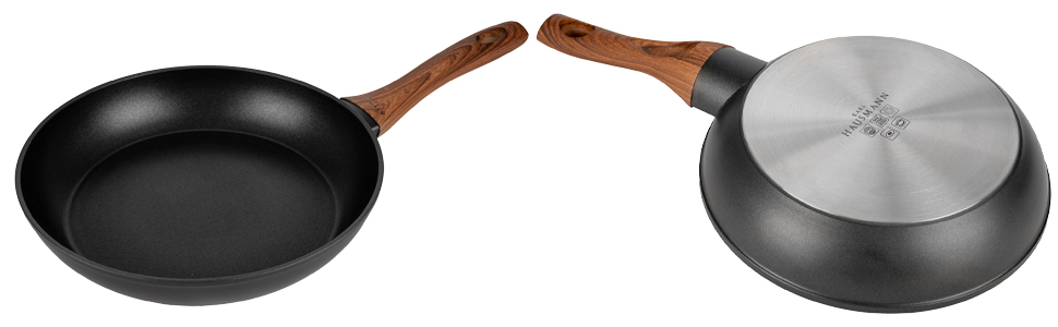 Сковорода з антипригарним покриттям, діаметр 20 см - для всіх типів плит (індукція, газ)