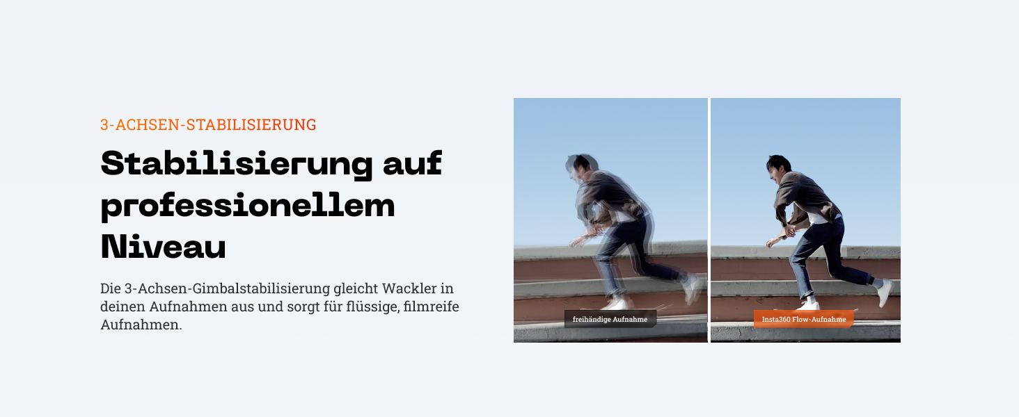 Insta360 Flow - Gimbal для смартфона з автотрекінгом, 3-осьова стабілізація, вбудований селфі-стік та штатив, білий