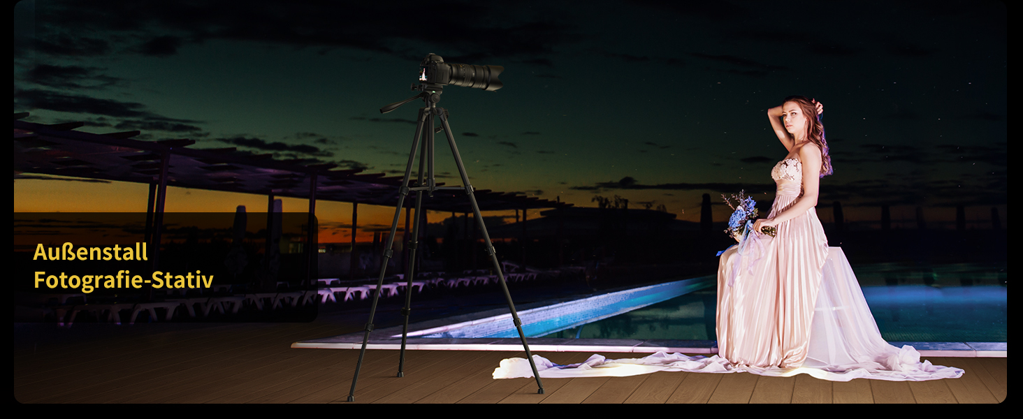 Штатив для камери RALENO Stabile, 152 см, з сумкою. Легкий та міцний штатив для професійних фотографів та відеозйомки з тримачем для телефону iPhone. Модель TP-40