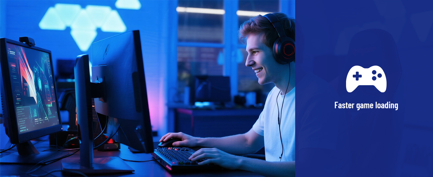 SSD NVMe 1TB M.2 2242 PCIe Gen4x4 – Швидкий внутрішній накопичувач для Mini-PC