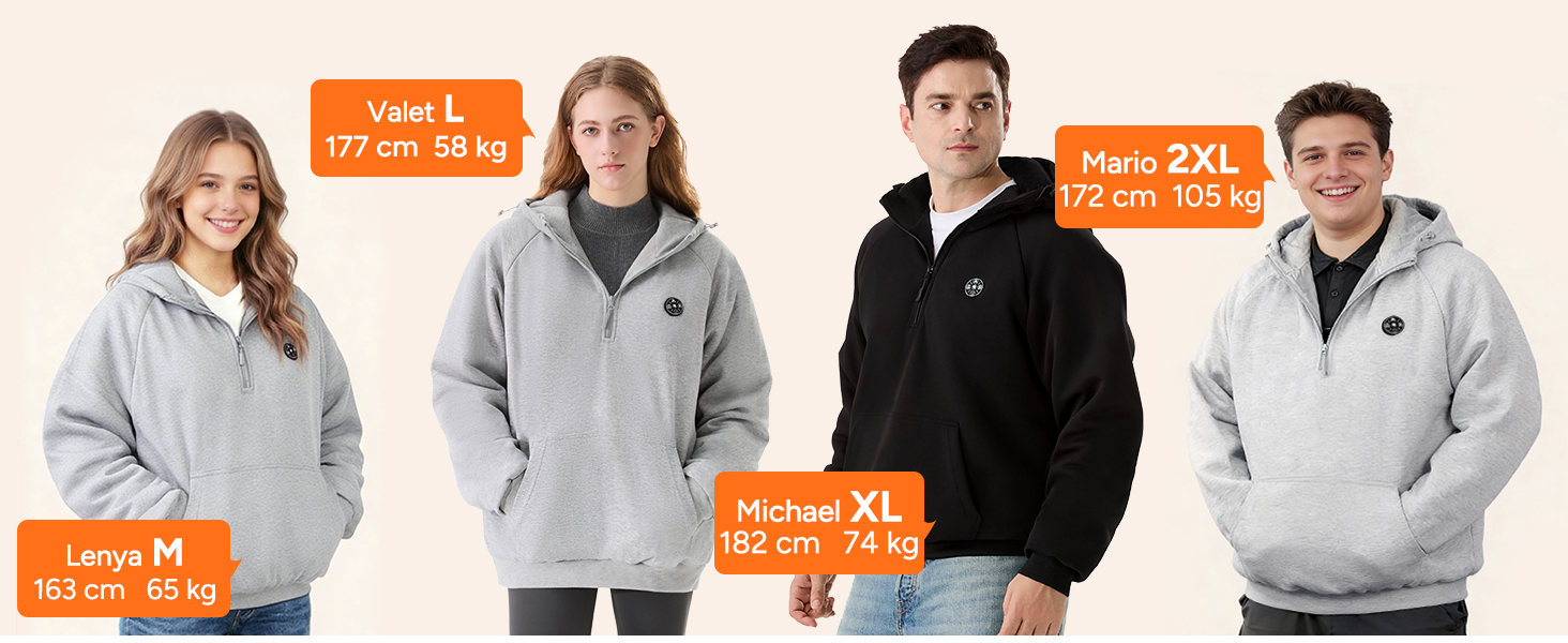 Обогріваючий жилет Dr.Prepare для чоловіків та жінок. Електричний жилет з регулюванням температури, унісекс. Ідеально для активного відпочинку, спорту та подорожей. (XXL, Сірий)