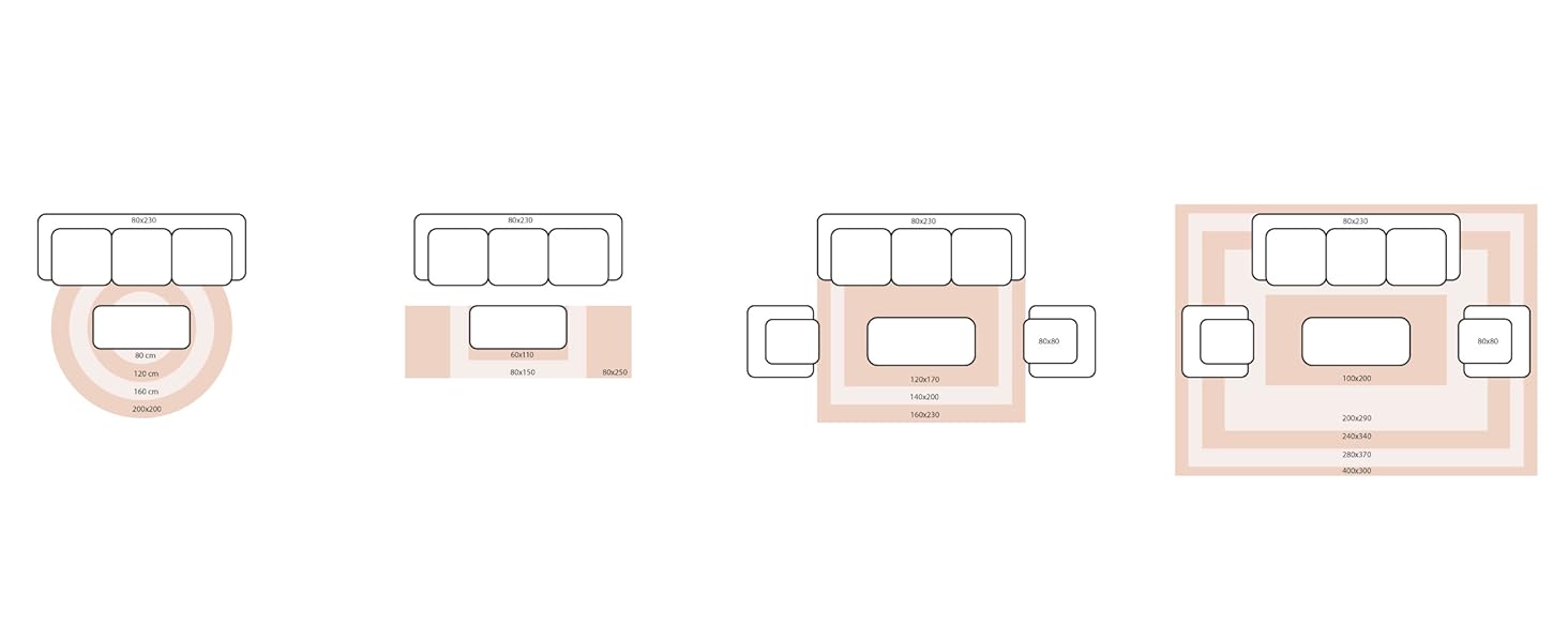 Килимок для вітальні, спальні, їдальні, коридору, кухні. Сучасний килим з геометричним візерунком, м'який, короткий ворс, легкий у догляді. Чорний, 140 x 200 см.