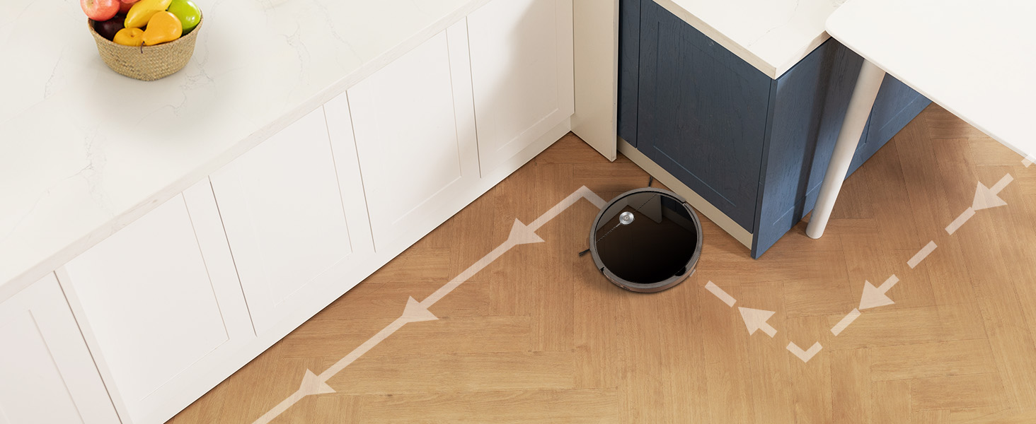 Робот-пилосос Vexilar W6 без функції миття з потужністю 2800Pa, часом роботи 140 хв, керуванням через додаток, голосовим керуванням та дистанційним керуванням. Ідеальний для шерсті тварин, килимів та твердих підлог. Безщітковий двигун.