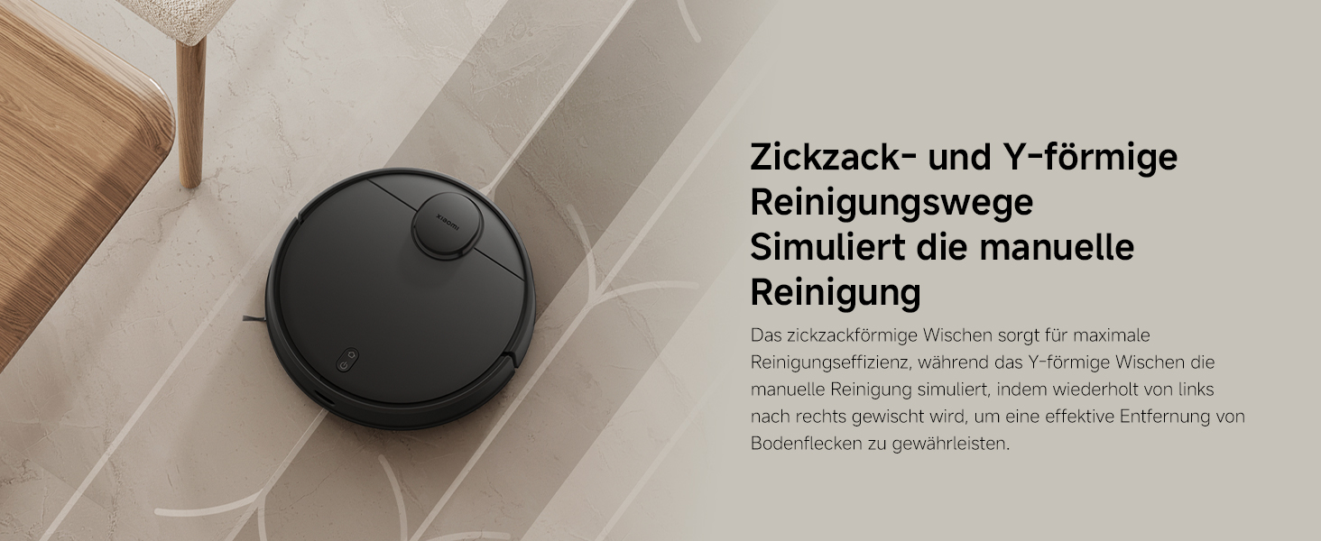 Робот-пилосос Xiaomi T12 з функцією вологого прибирання, потужність всмоктування 5000Па, керування через додаток та голосом