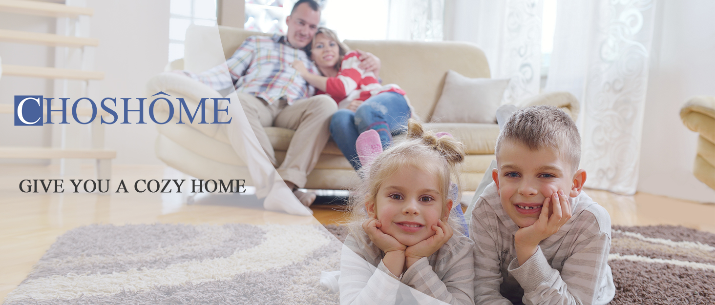 CHOSHOME Килим для спальні, вітальні: м'який, сучасний, з високим ворсом, антиковзаюча підкладка, для дитячої кімнати, шаги, 90x150 см (Бежевий, 150x240 см)