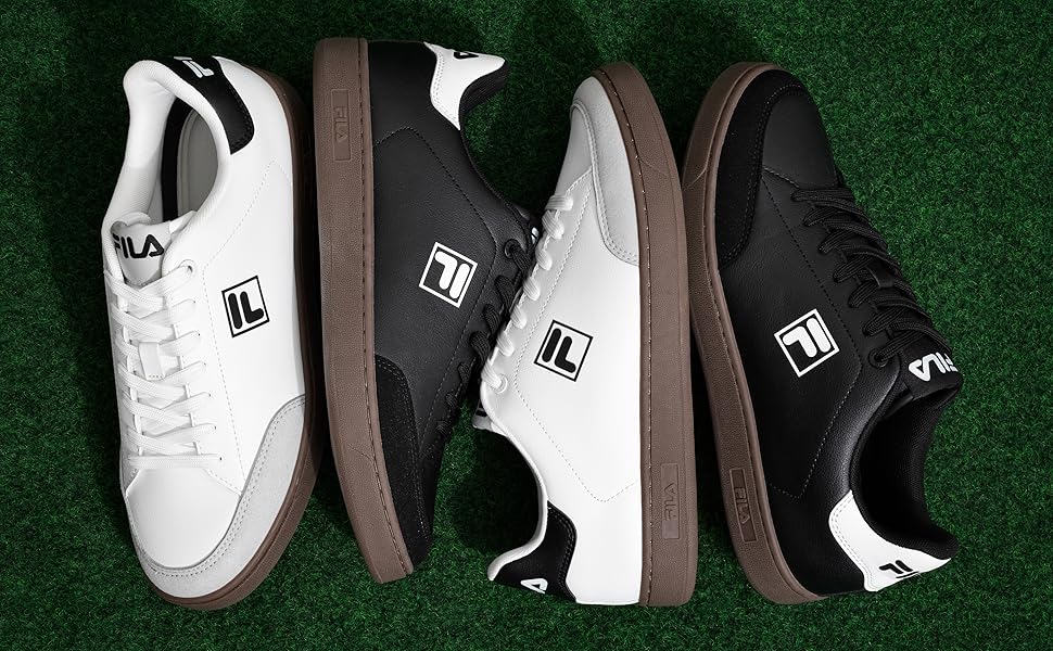 Кросівки Fila Courtbay Wmn для жінок, білі та чорні, розмір 39 EU