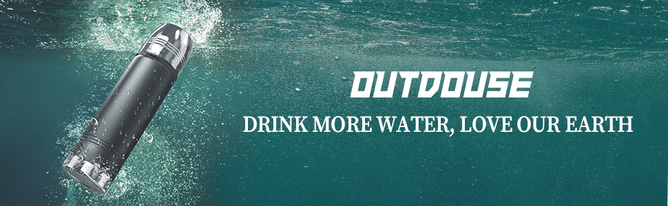 Термотермос, термофляга з нержавіючої сталі, 750 мл, 500 мл, 350 мл, подвійні стінки, без BPA, для газованої води, ізольована пляшка для спорту та відпочинку на природі, чорний колір