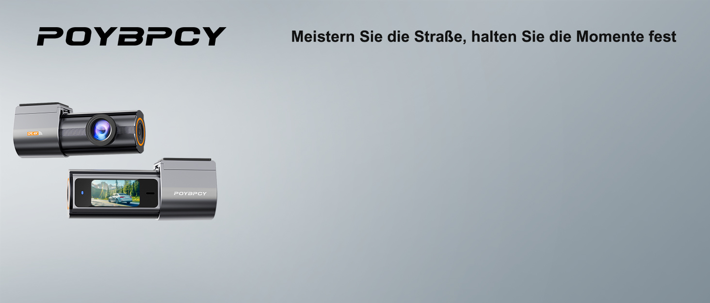 Відеореєстратор Auto Dashcam 4K WiFi з SD 64GB, 360° обертання, CPL, Super Night Vision, WDR, 170° та G-Sensor