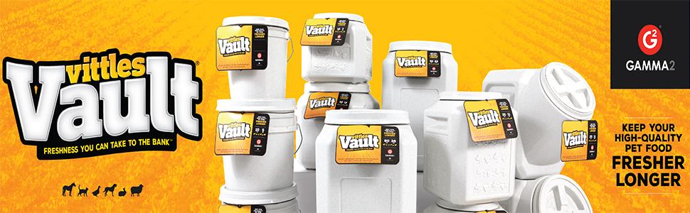 Контейнер для зберігання корму Gamma2 Vittles Vault Outback, 18 кг, герметичний, 1 шт.