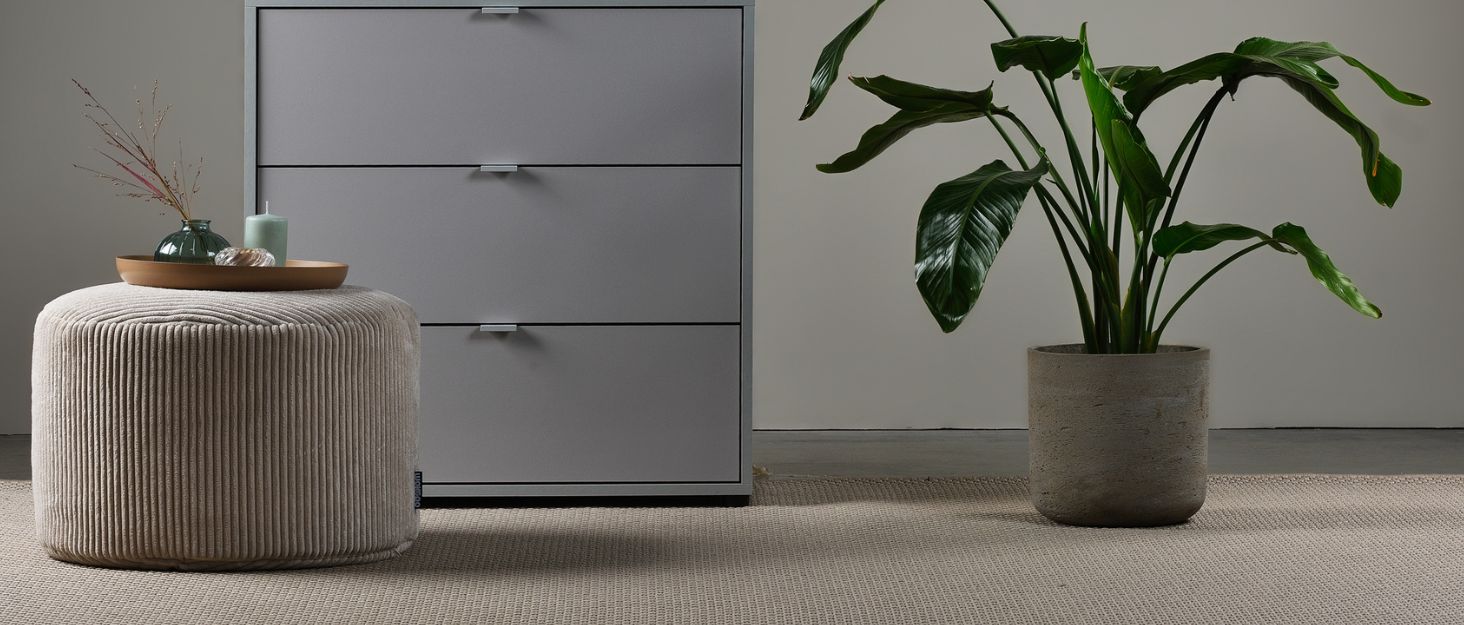 LED настільна лампа Mokebo® 'Leuchtturm' – бездротова, акумуляторна, диммер, USB-C, ретро, металева, тепле світло (Taupe)