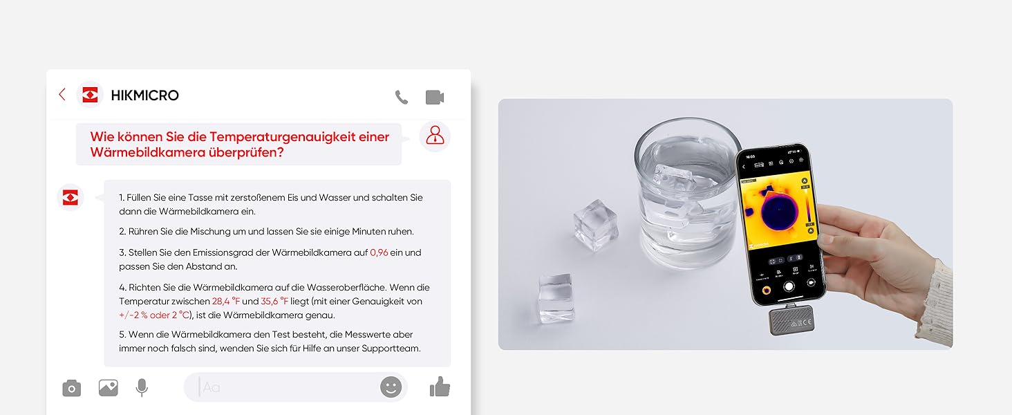 Тепловізор HIKMICRO SuperIR 240x240 з лазерним покажчиком, -20°C до 550°C, 25 Hz, компактний