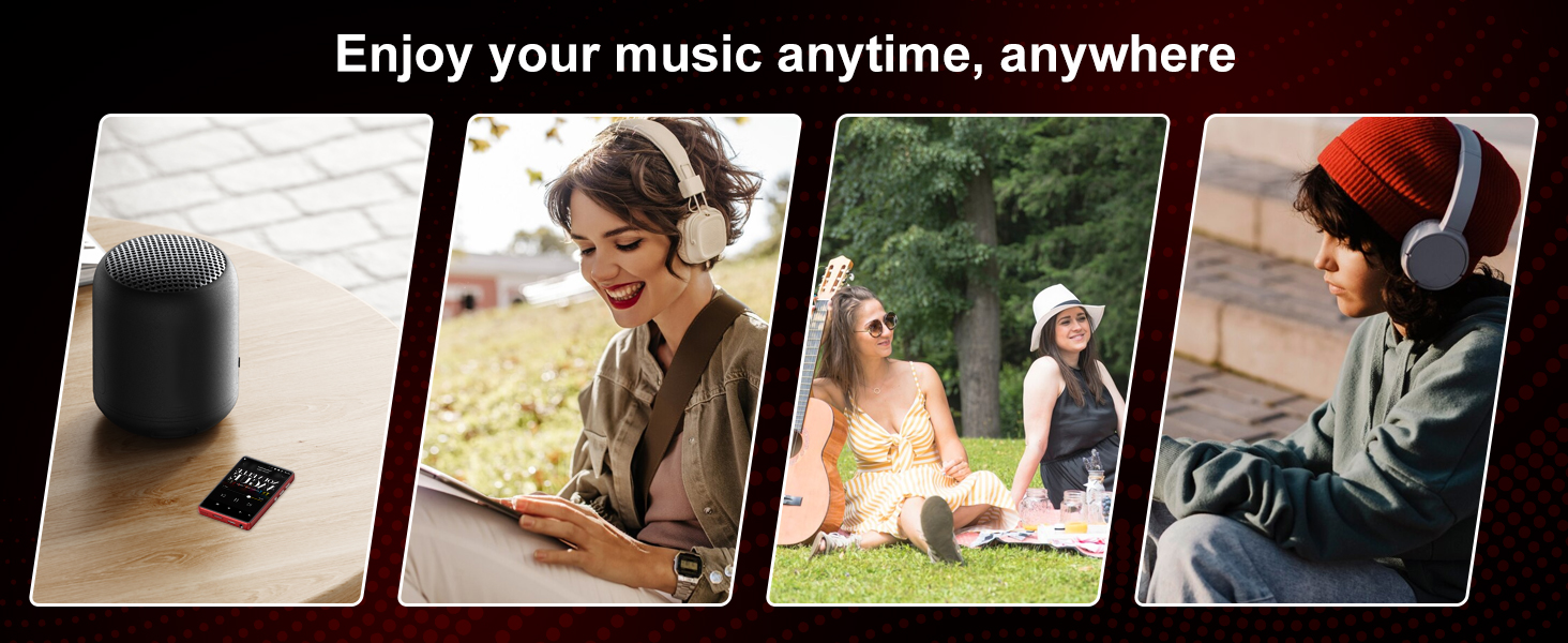 MP3 плеєр SWOFY 80GB з Bluetooth та WiFi, 4.0